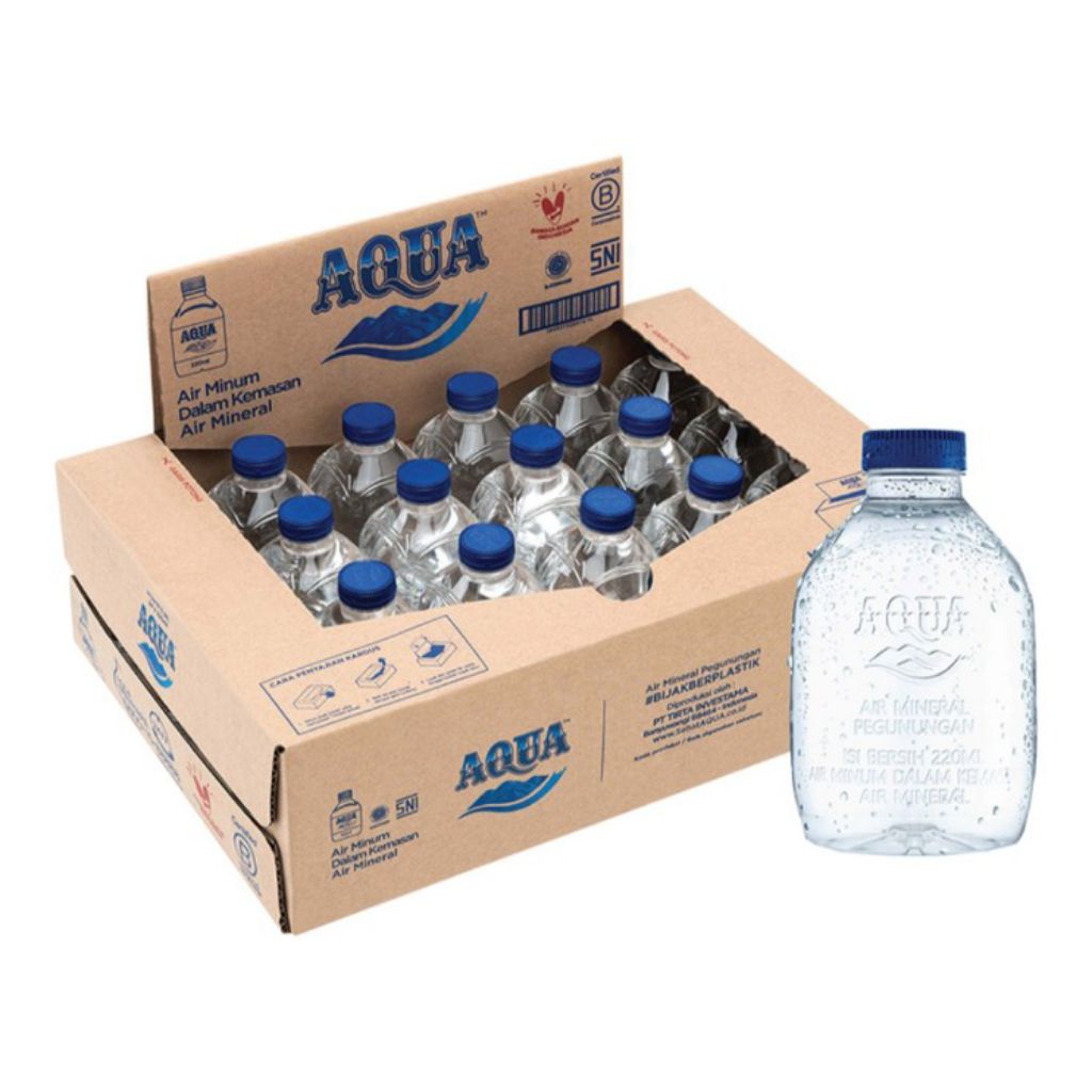 

Aqua Air Mineral Cube 220 ml x 24 - 1 Karton