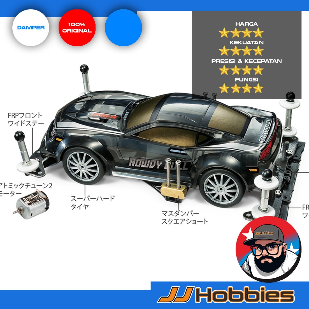 TAMIYA STARTER PACK / TAMIYA ROWDY BULL