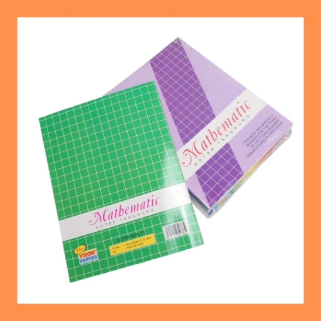 

Vision Buku Kotak 38 Lembar 1pak 10pcs