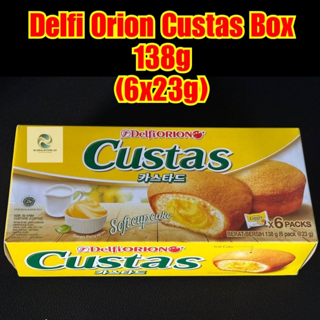 Delfi Orion Custas Soft Cake Box 138g