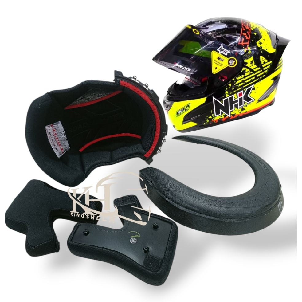 NHK Busa Original Helm RX9 Double Visor & Full Face NHK RX9 COD Busa Asli untuk Helm NHK RX9