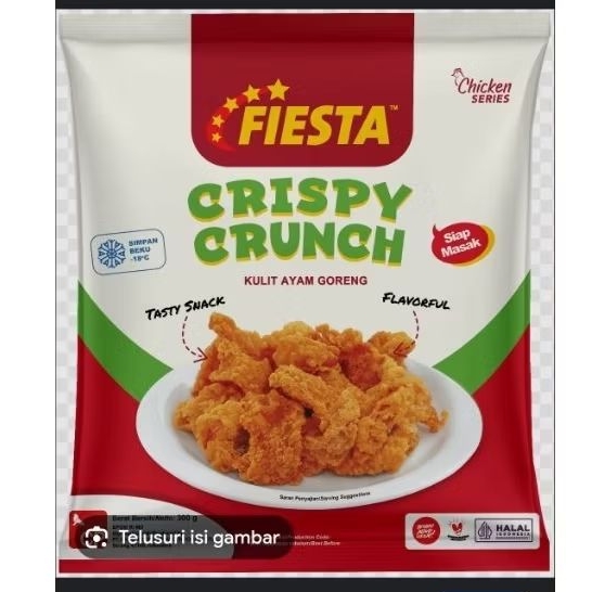 

FIESTA Crispy Crunch | Kulit Ayam Krispi | Frozen Food