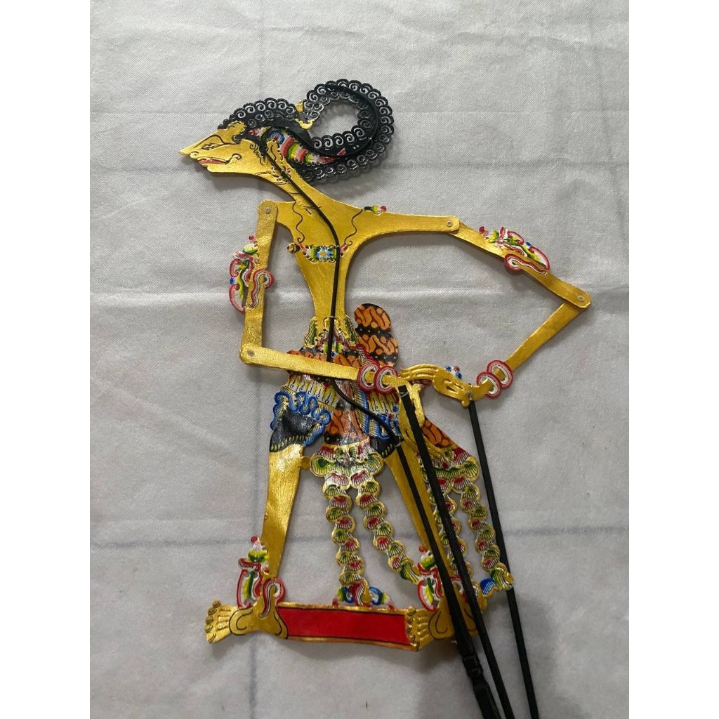 wayang kulit asli wisanggeni/wayang kulit asli murah/wisanggeni