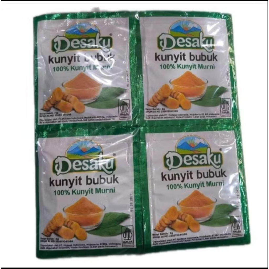 

Desaku kunyit 1 pak 24 sachet