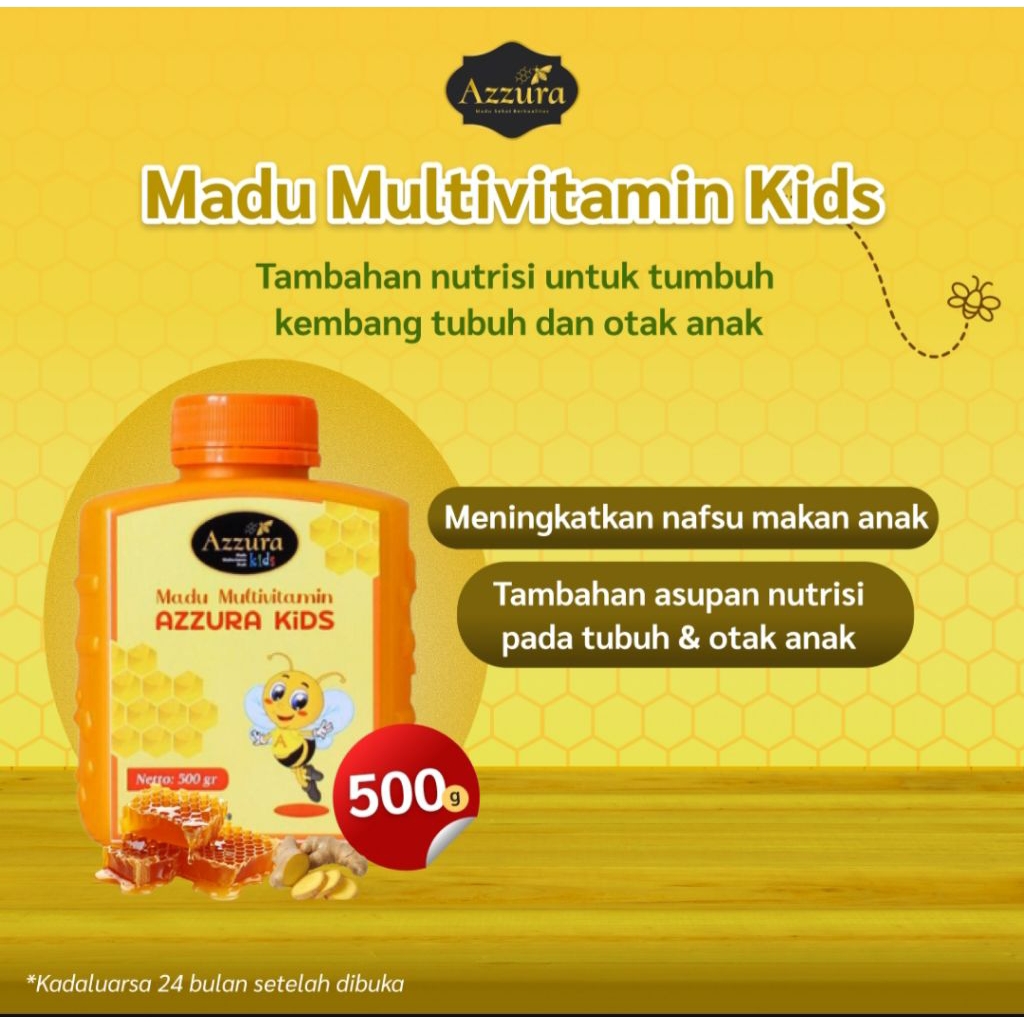 

madu AZZURA - madu multivitamin kids 500 gr