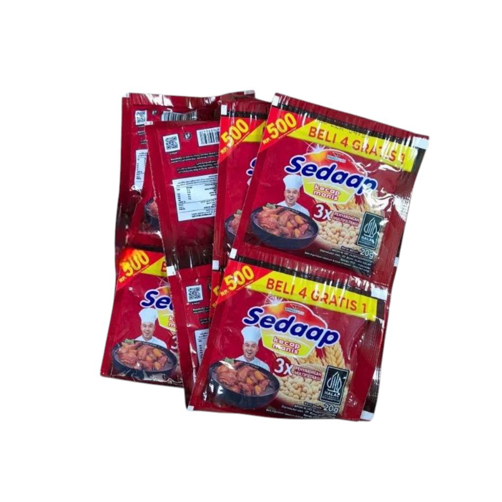 

kecap sedap 20gr 1 renceng isi 12