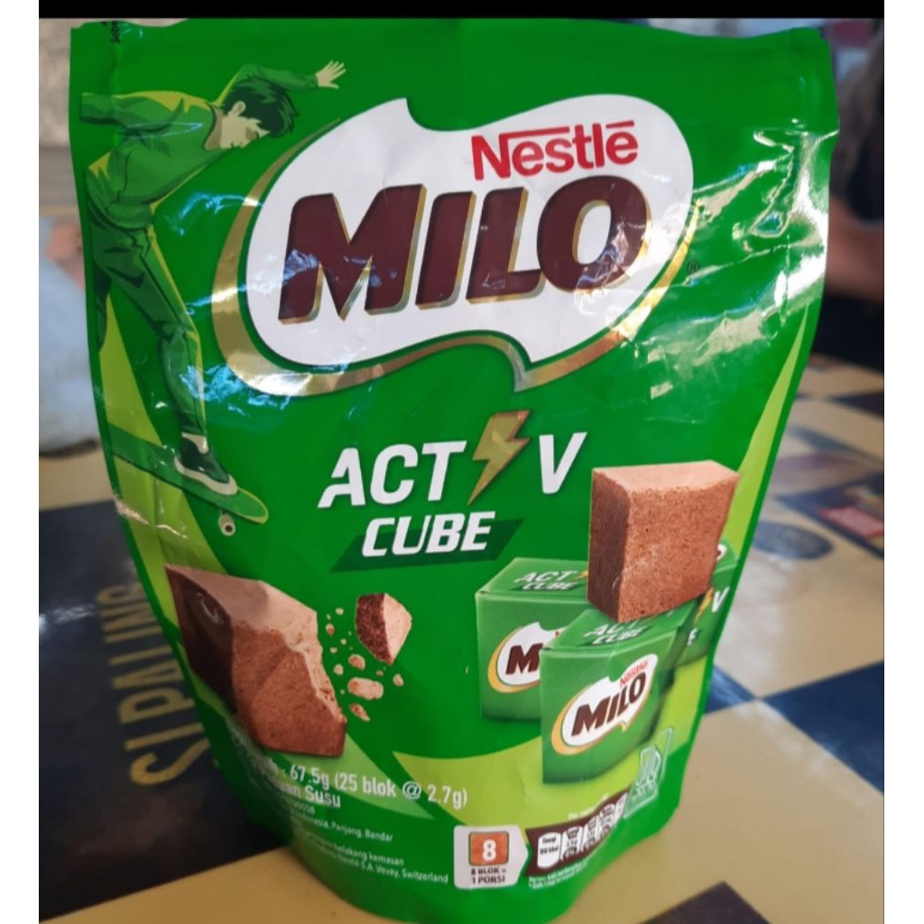 

Milo Activ Cube Cokelat Paduan Susu Isi 25