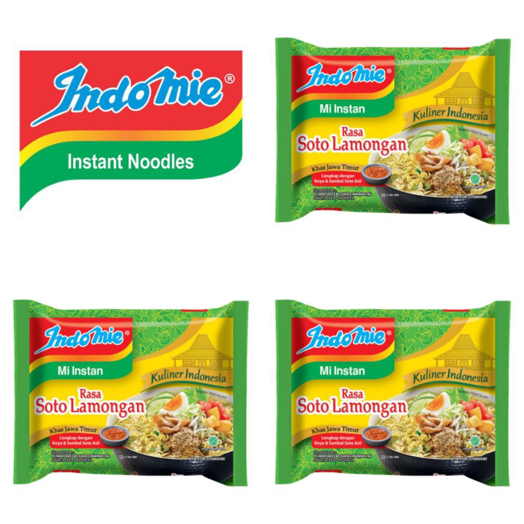 

Indomie Mi Instan Rasa Soto Lamongan 80 Gram