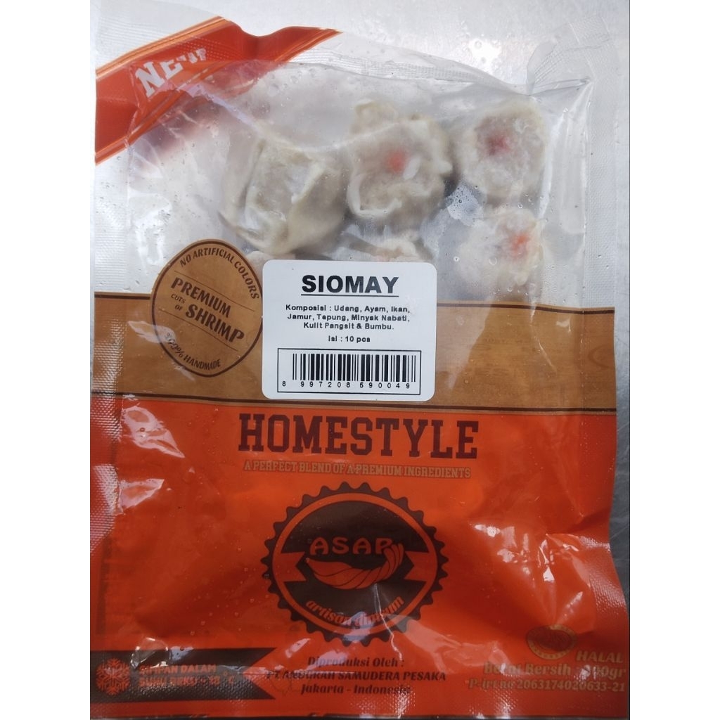 

Homestyle Dimsum Siomay Udang Frozen HALAL