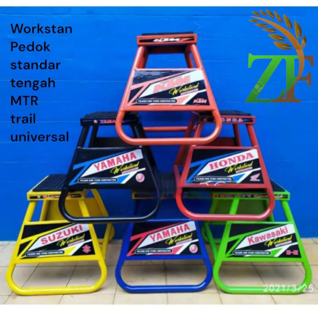 Pedok workstan motor trail KLX CRF wr kx yz motor trail rakitan pnp