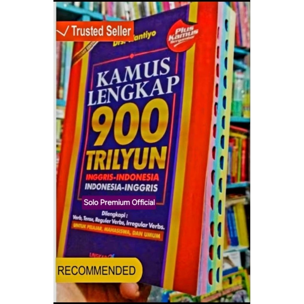 BUKU KAMUS BAHASA INGGRIS KAMUS LENGKAP 900 TRILYUN 900 TRILIYUN INGGRIS-INDONESIA INDONESIA-INGGRIS