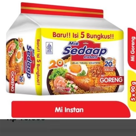 

mie sedaap goreng isi 5