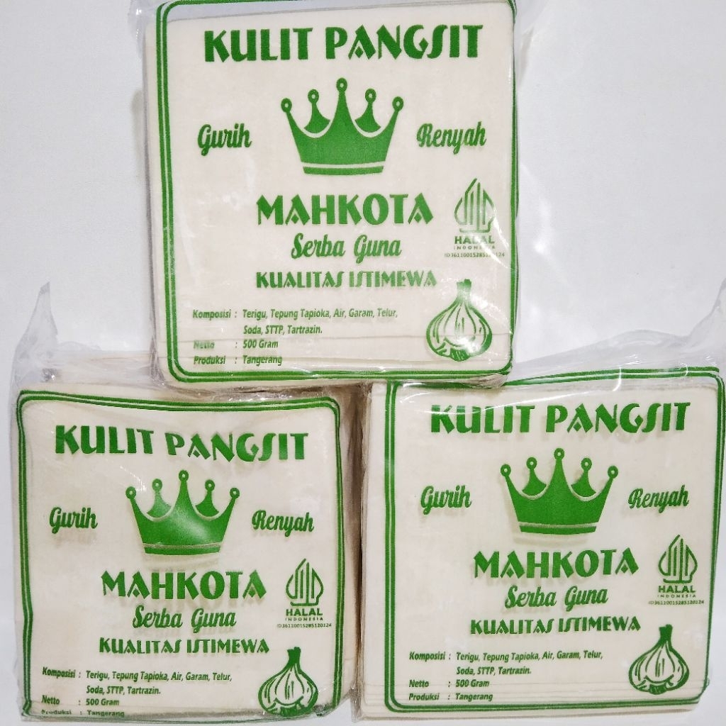 

Kulit Pangsit CAP Mahkota 500gr