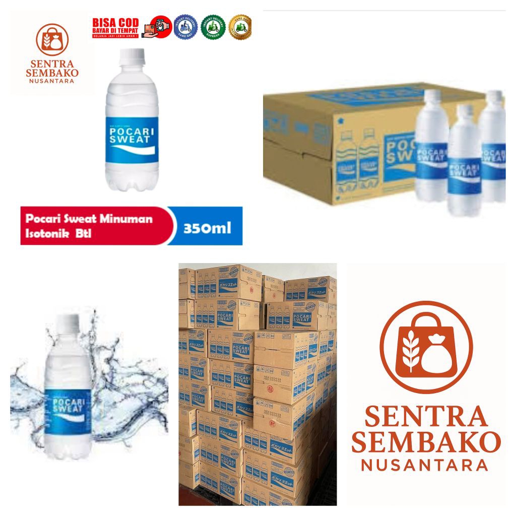 

Pocari Sweat 350ml Botol – Isi 12 Botol | Packing Aman, Halal, Segel Pabrik, Garansi Utuh