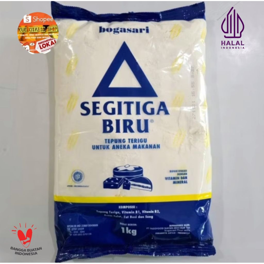 

TEPUNG SEGITA BIRU 1Kg PROTEIN SEDANG