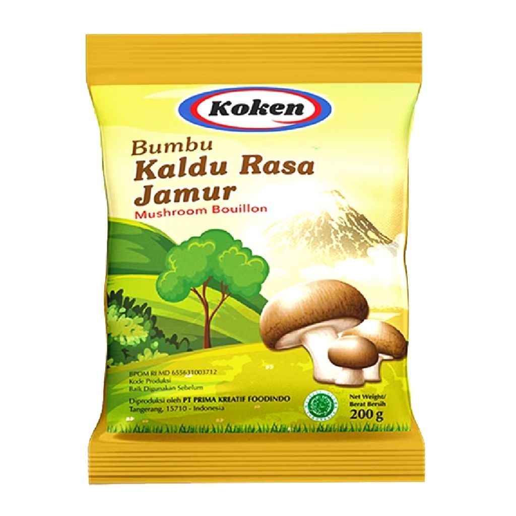 

Koken Bumbu Kaldu rasa Jamur 200 gram