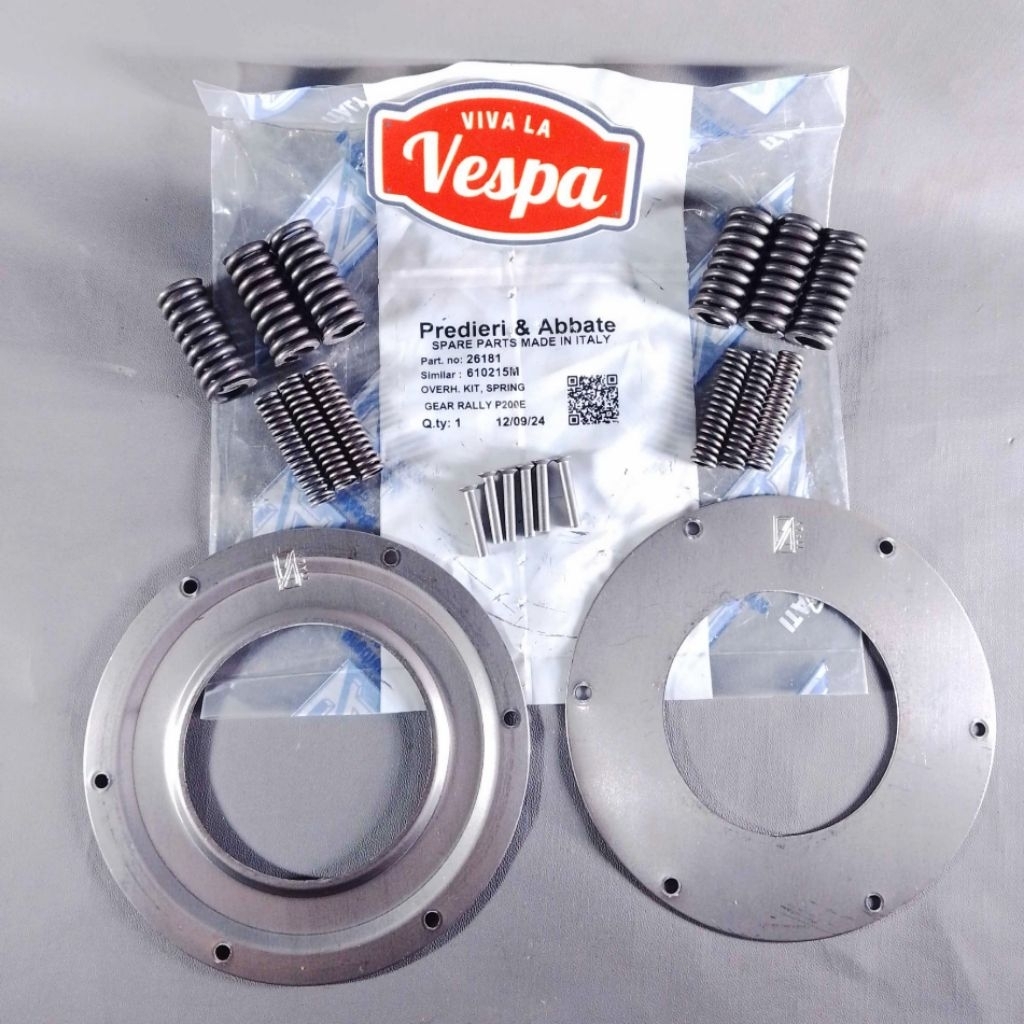Plat Per Gigi Susun Borobudur PA Italy Vespa PX Excel Exclusive Spartan PS Strada Super Sprint
