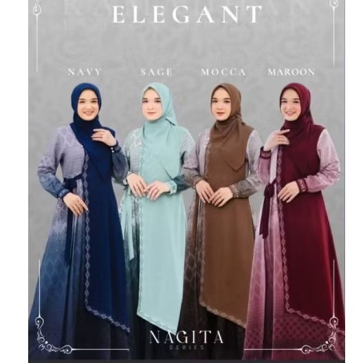 Preloved gamis myzta inayalesy