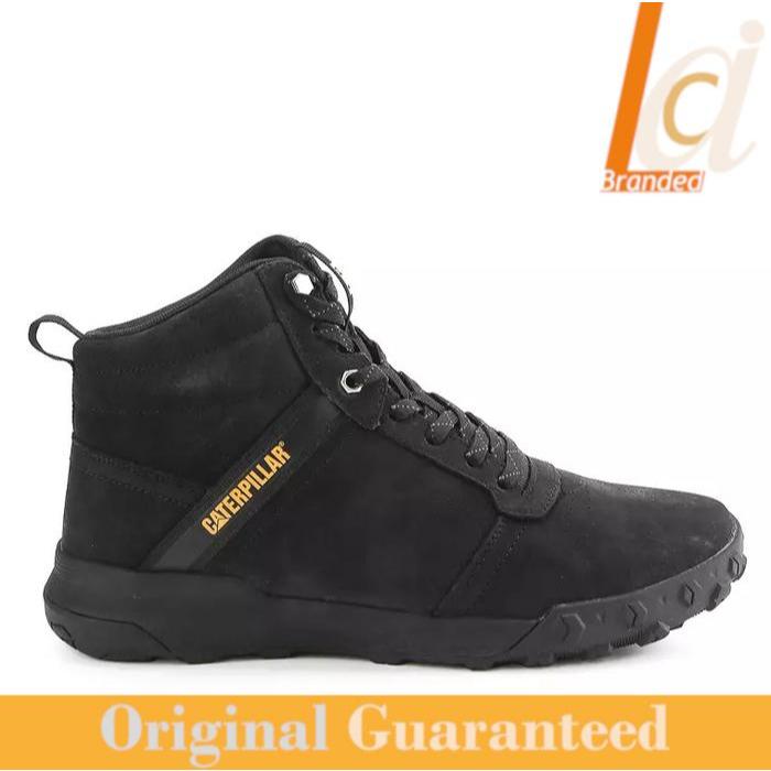 Sepatu Sneakers Original Sepatu Caterpillar Hex Cush Mid - Black