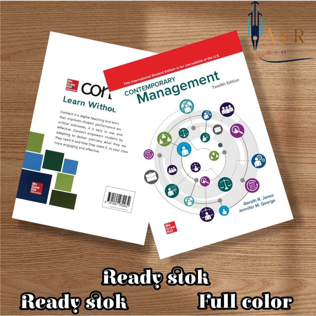 

Buku belajar contemporary management, twelfth edition