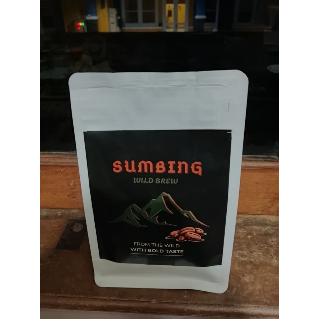 

KOPI ARABIKA SUMBING - MEDIUM ROAST- NATURAL - 250gr