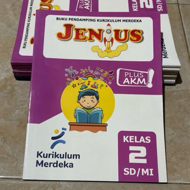 JENIUS Buku Pendamping KURIKULUM MERDEKA Plus AKM untuk SD/MI Kelas 2