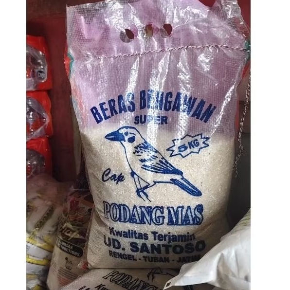 

(5KG) BERAS BENGAWAN SUPER MURAH PODANG MAS BERAS MURAH