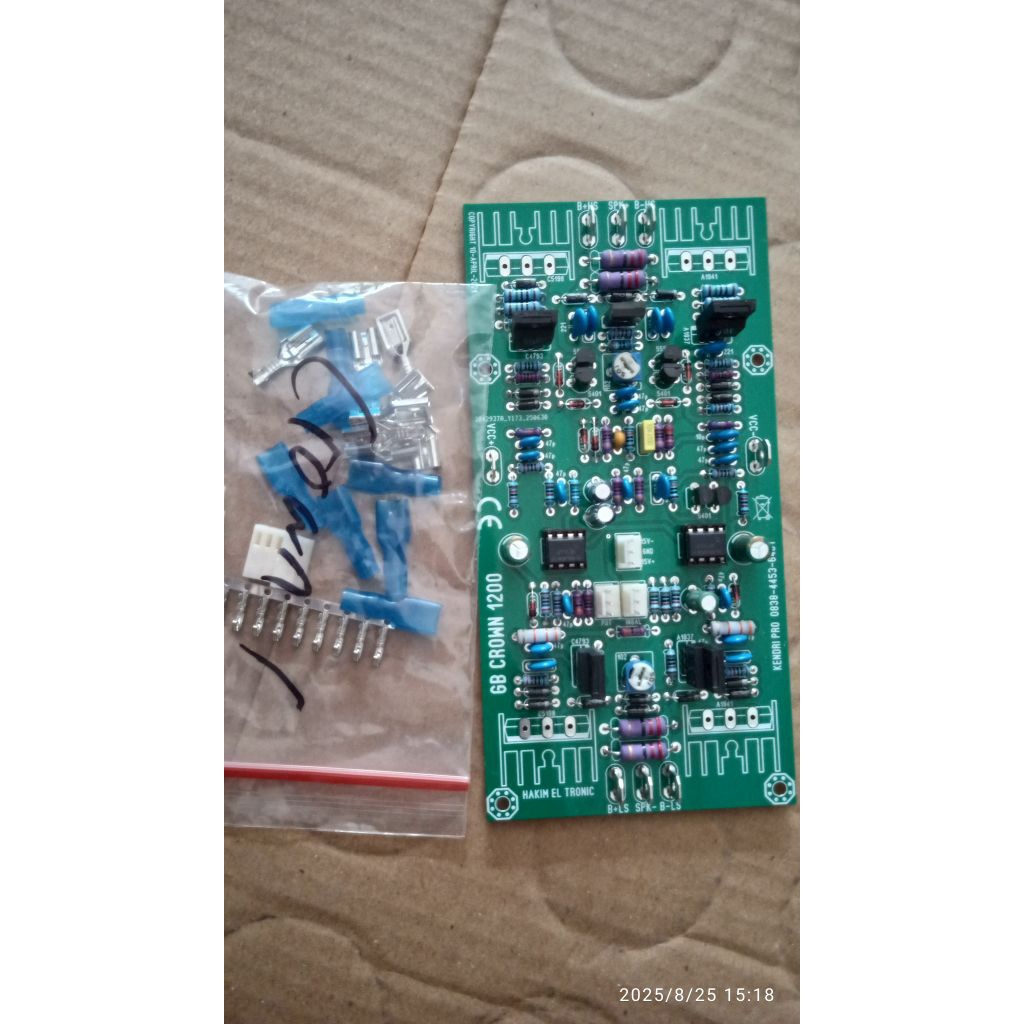 Kit driver clas GB Mini crown sudah input balance horeg