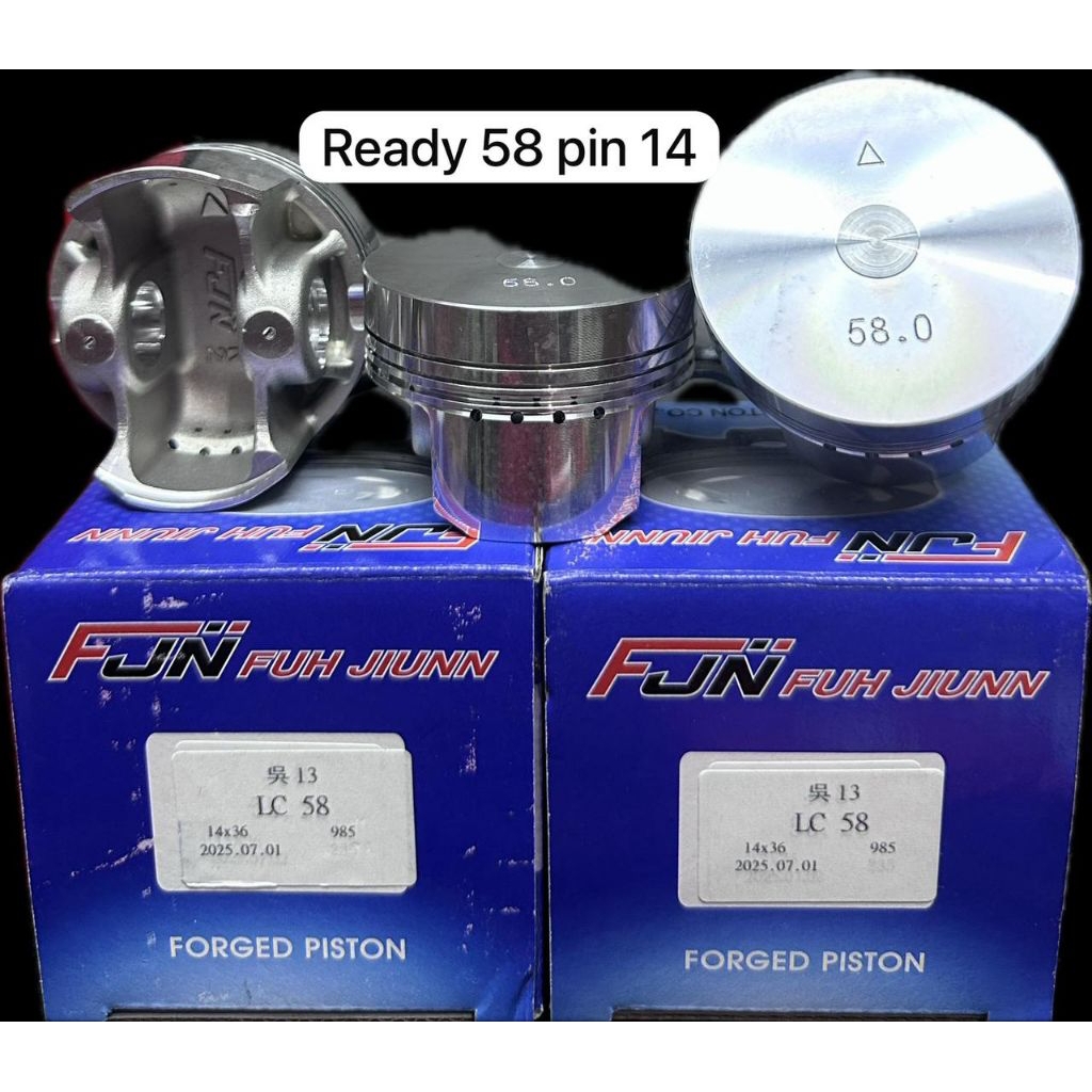 piston kit Seker kit racing piston fjn 58mm pin 14 merk fjn