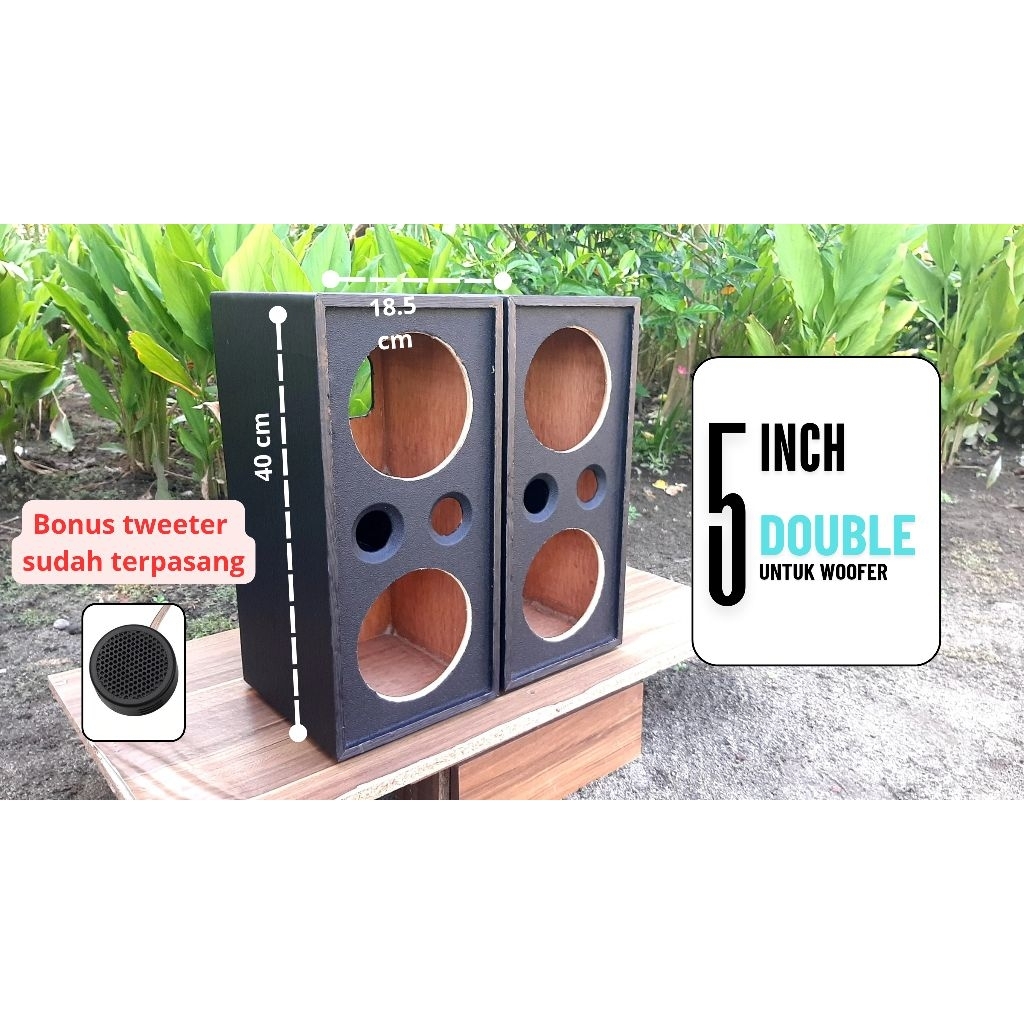 Box speaker 5 inch woofer