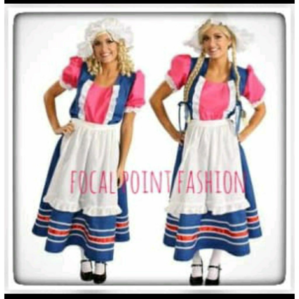 kostum noni Belanda wanita dewasa Dutch internasional costume