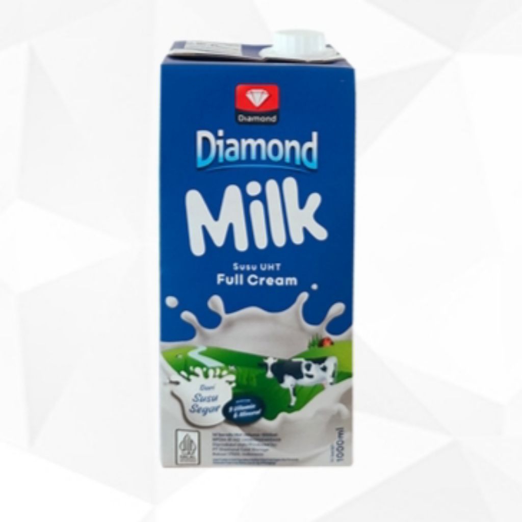 

Diamond Milk Susu UHT Full Cream 1Liter