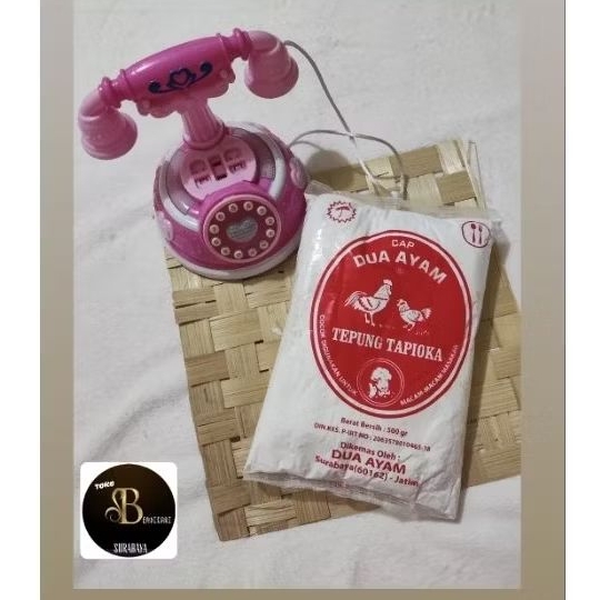 

TEPUNG TAPIOKA CAP AYAM / KANJI CAP AYAM / 500 GR