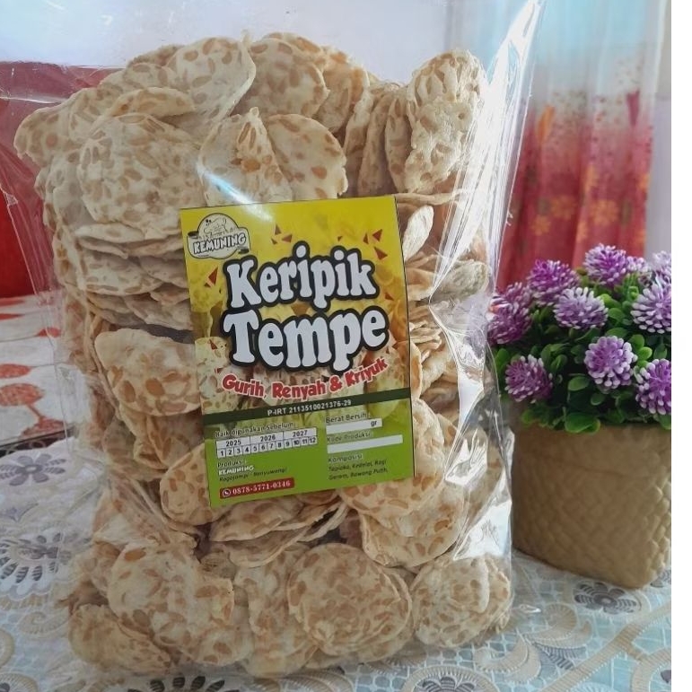 

Keripik tempe 500 gr
