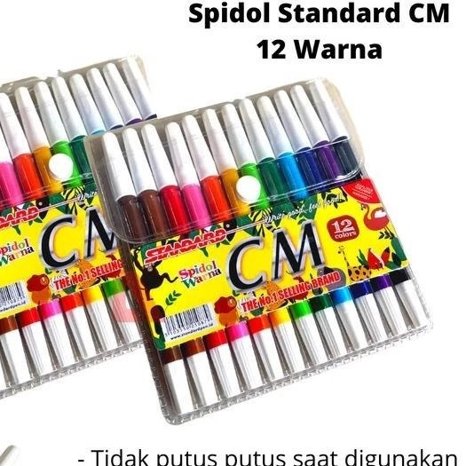 

STANDARD - SPIDOL AIR / SPIDOL WARNA / KELIR AIR CM 2 12 WARNA