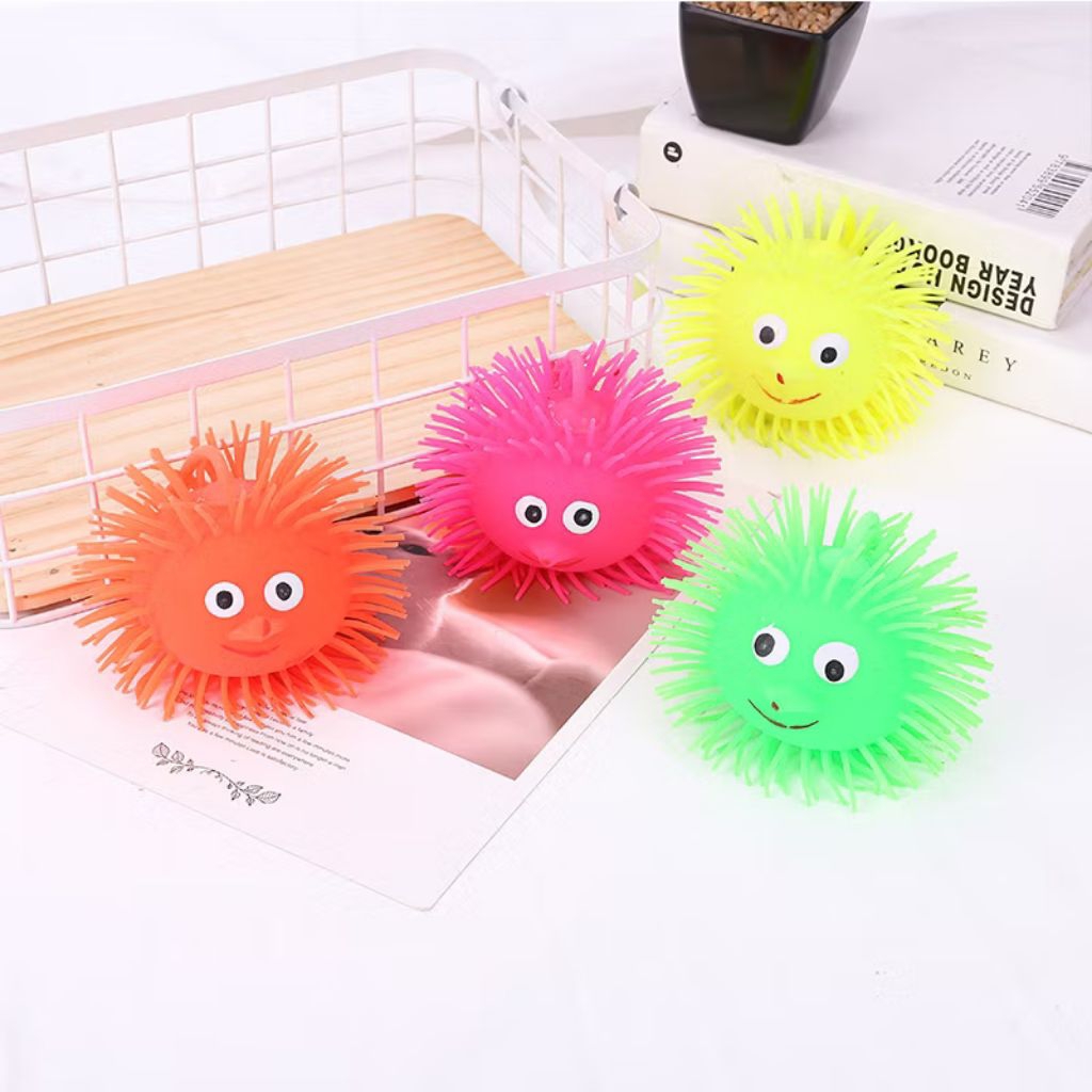 ELSTUFF1062 MAINAN ANAK BAYI UBUR UBUR BOLA LAMPU YOYO LED PUFFER BALL