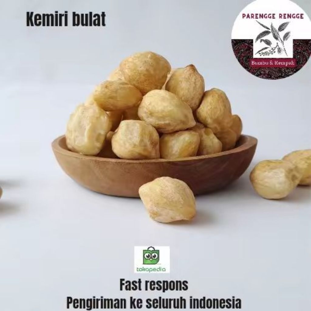 

Kemiri Kupas / candlenut Whole / Kemiri Kupas Bulat /Kemiri Utuh