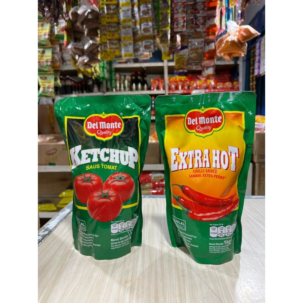 

Del Monte Saus Tomat / Saus Sambal Extra Pedas 1 Kg
