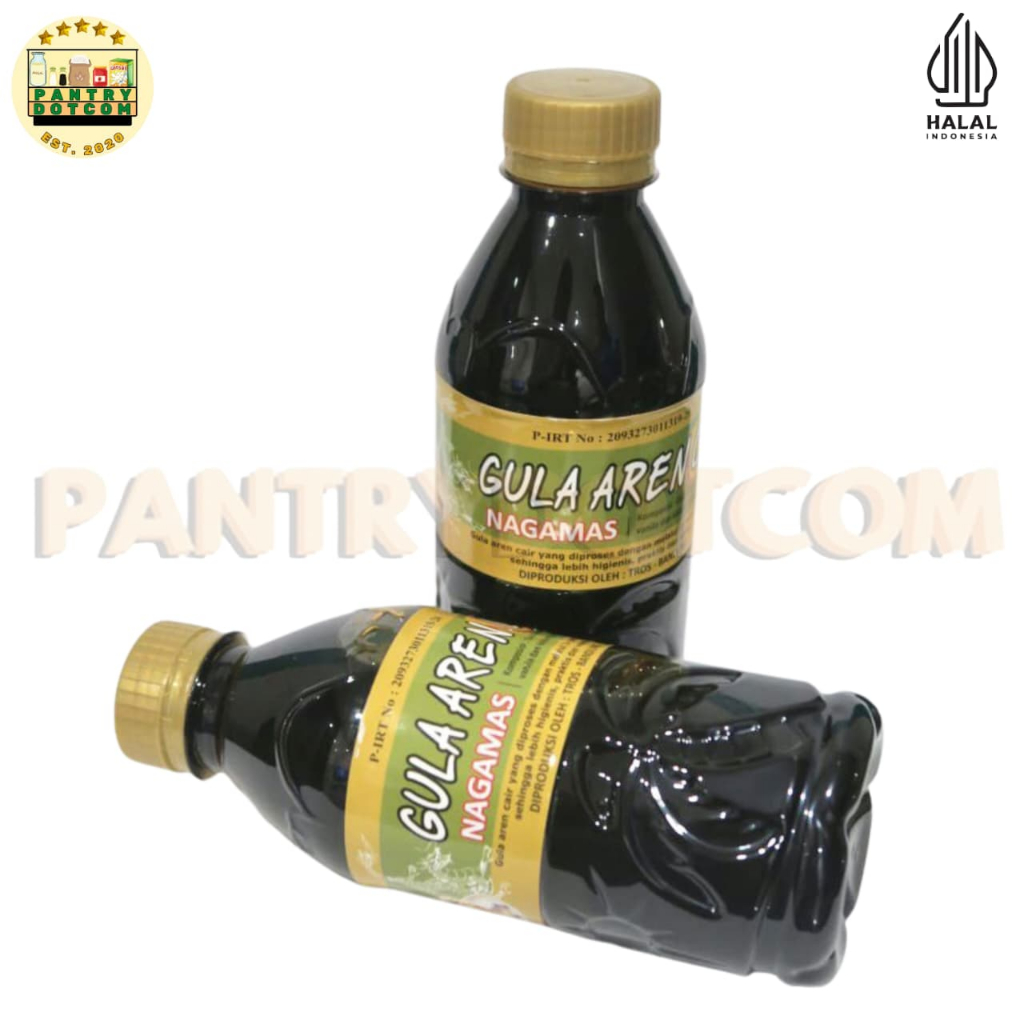 

Nagamas Liquid Natural Palm Sugar Gula Aren Cair Asli 460g - Halal / Gula Aren Cair