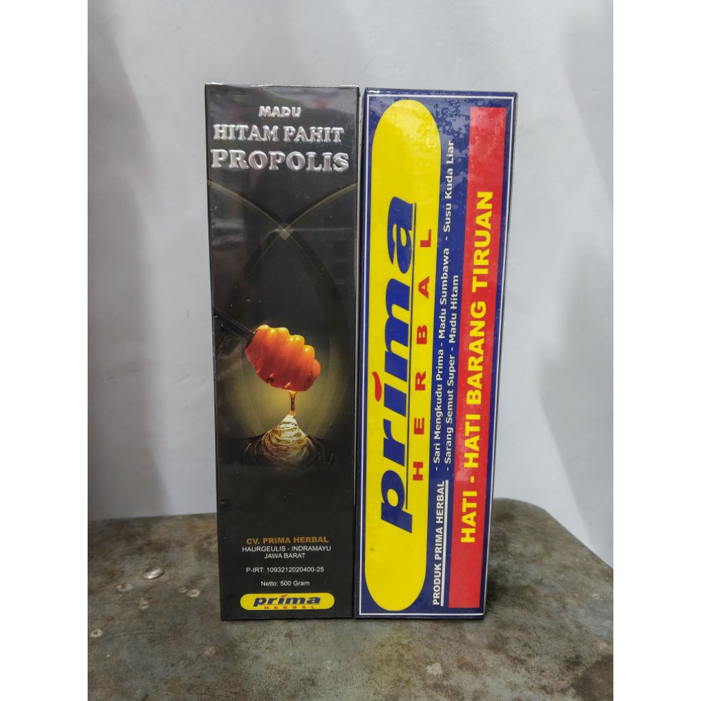 

Madu Hitam Pahit Propolis PRIMA HERBAL 500ml ORIGINAL
