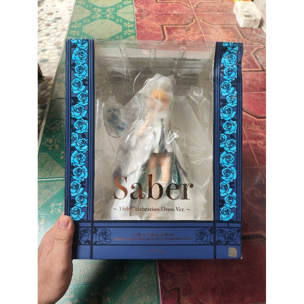 GSC Saber 15th Celebration Dress Version pvc 1/7 scale wedding ver ori weding arthuria pendragon not