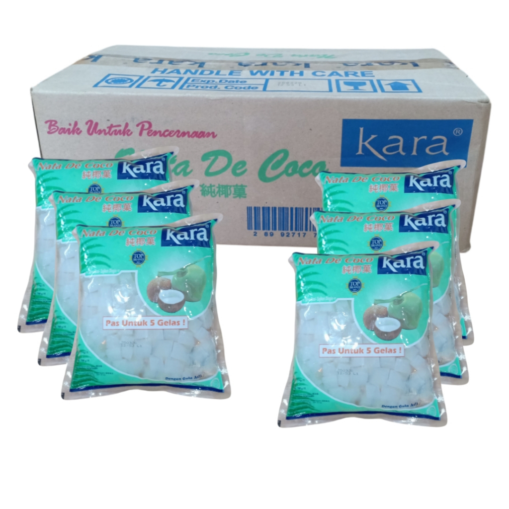 

PROMO 1 Dus Kara Nata De Coco Sari Kelapa Isi 6 Pack Minuman Drink