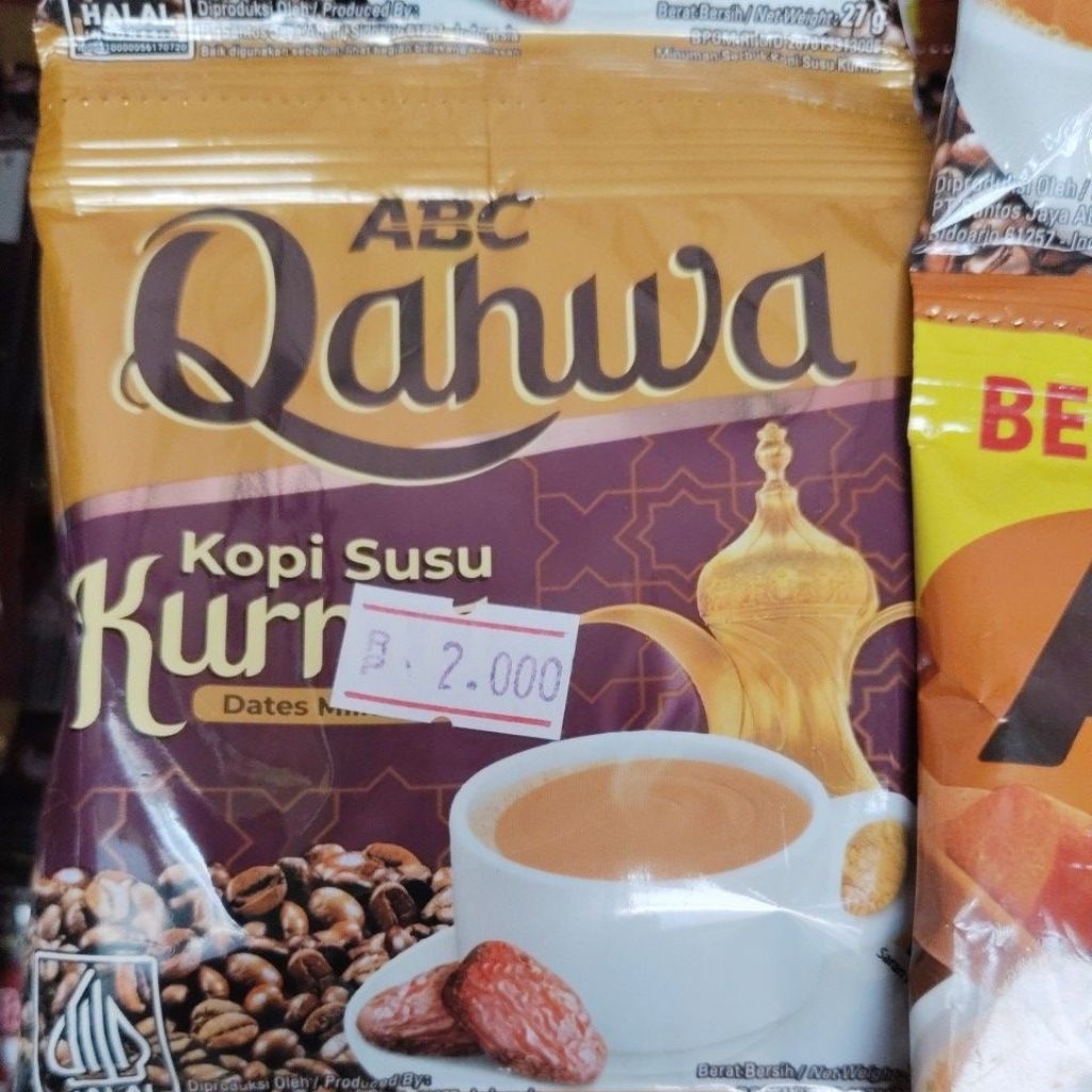 

kopi abc kopi susu qurma rencengan
