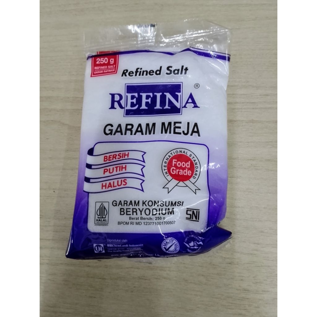 

GARAM REFINA 250GRAM GARAM DAPUR REFINA 250GRAM GARAM BERYODIUM