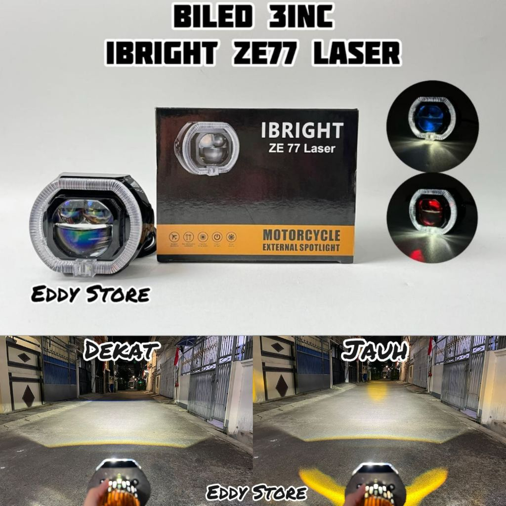 IBRIGHT ZE77 LASER-Projie Biled Matrix Laser 3inc