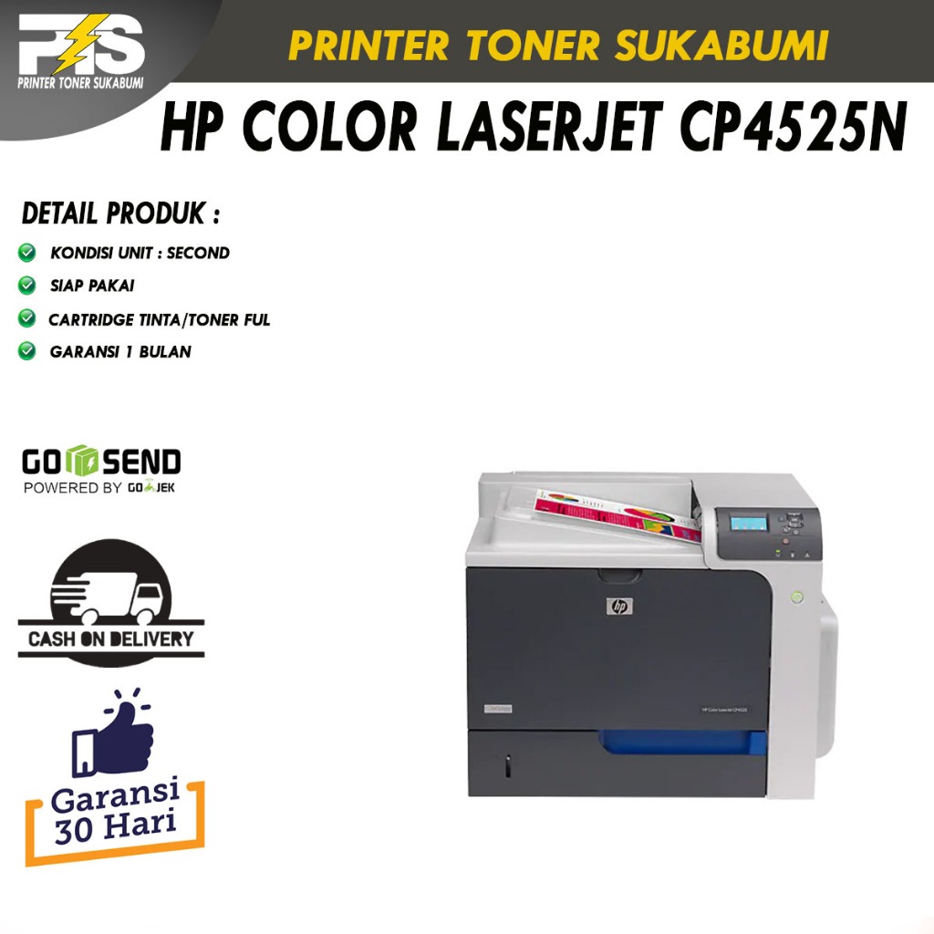 Printer HP Color Laserjet CP4525 cp4525n Bisa Print Kertas Sticker