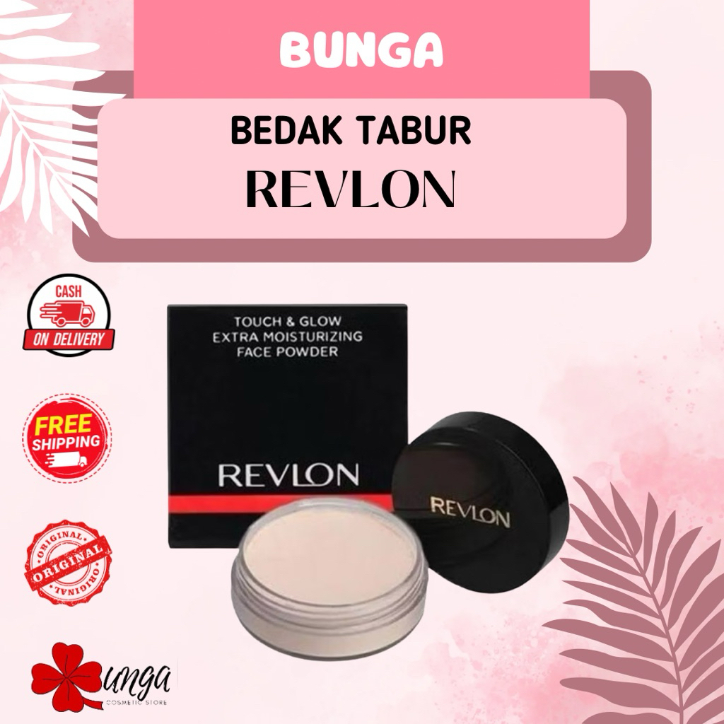 BUNGA - Revlon Bedak Tabur / Revlon Loose Powder / Revlon Touch & Glow Bedak Tabur