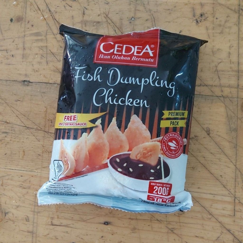 

CEDEA DUMPLING CHICKEN 200GR