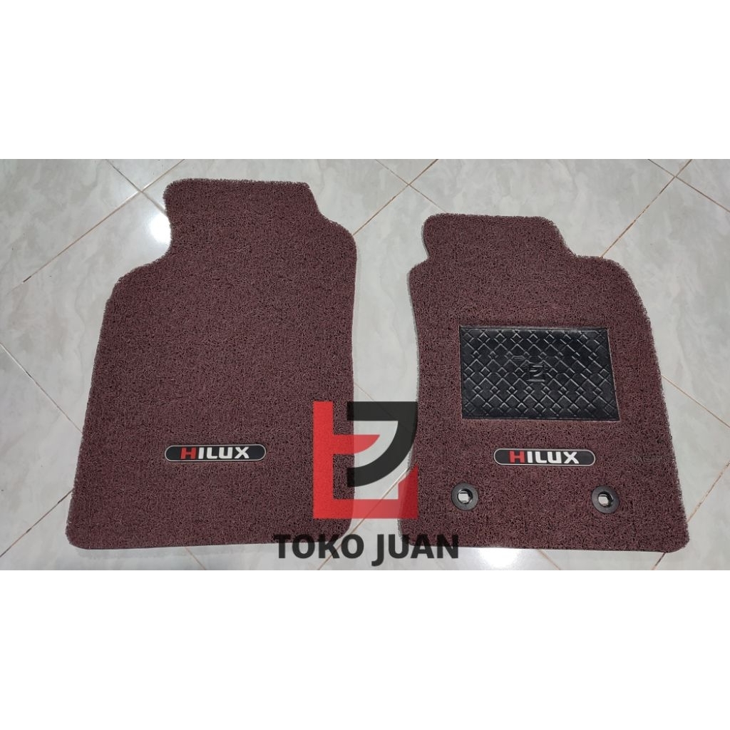 karpet mie mobil kijang kapsul pick up kijang kotak pick up hilux single cabin hilux double cabin
