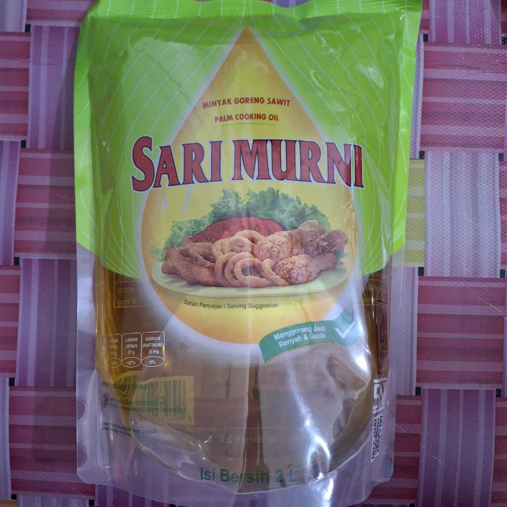 

Minyak Goreng Sari Murni Kemasan Refill Pouch 1 Liter dan 2 Liter